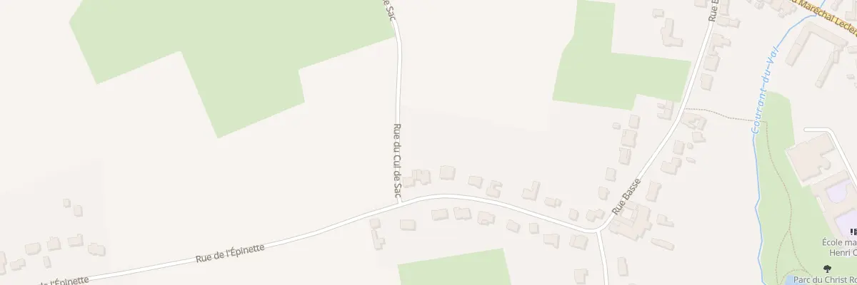 Plan du 192 Rue de l’Epinette à Lestrem