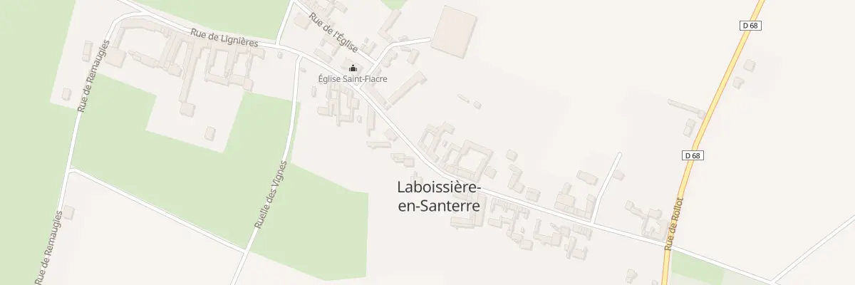 Plan du 3 Rue de Grivillers à Laboissière-en-Santerre