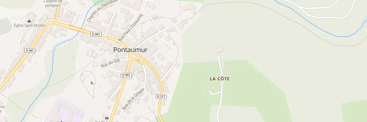 Plan du 4 Rue de la Forge à Pontaumur