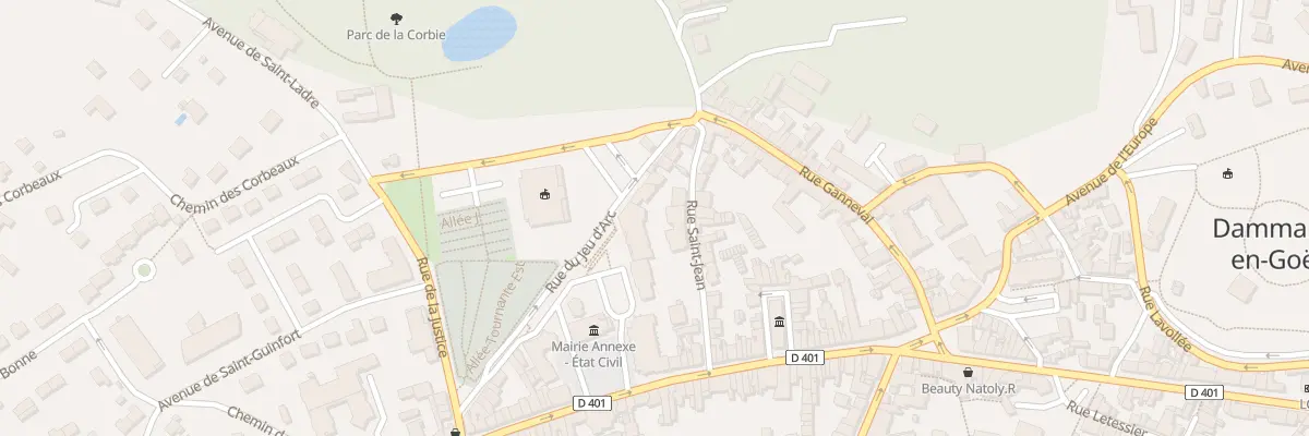 Plan du 21 Rue du Jeu d’Arc à Dammartin-en-Goële