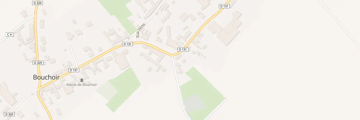 Plan du 8 Rue de l’Abbe Lavallard à Bouchoir