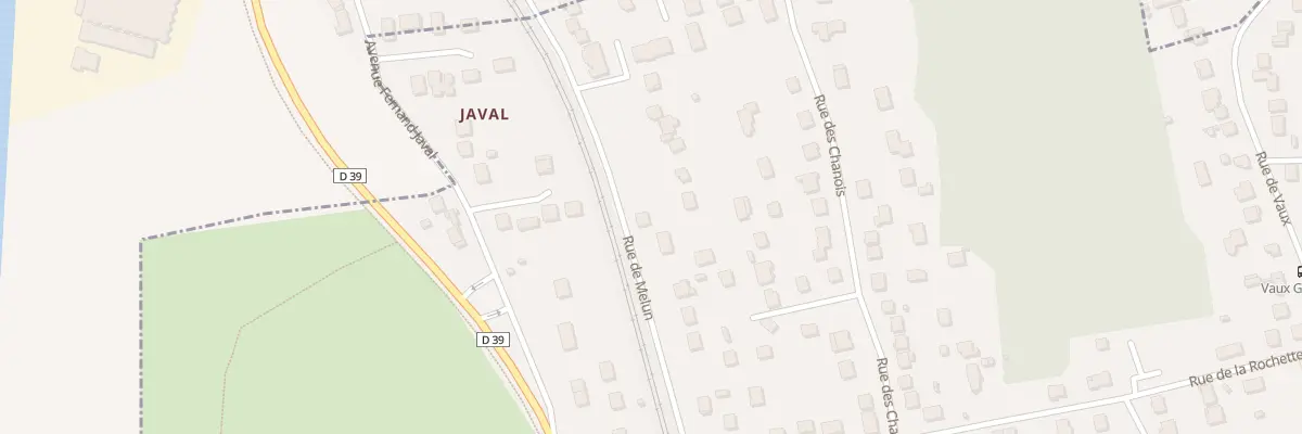 Plan du 64B Rue de Melun à Livry-sur-Seine