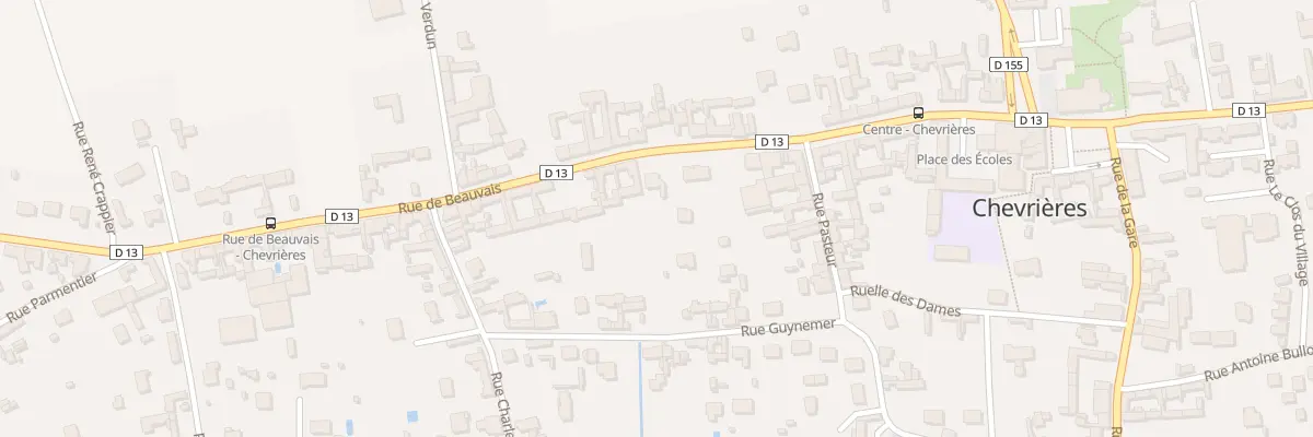 Plan du 313 Rue de Beauvais à Chevrières
