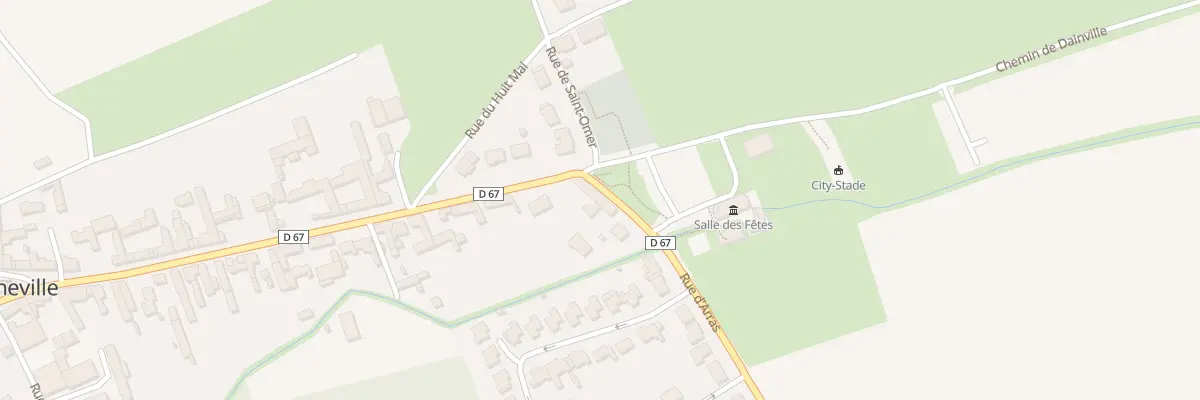 Plan du 52 Rue d’Arras à Berneville