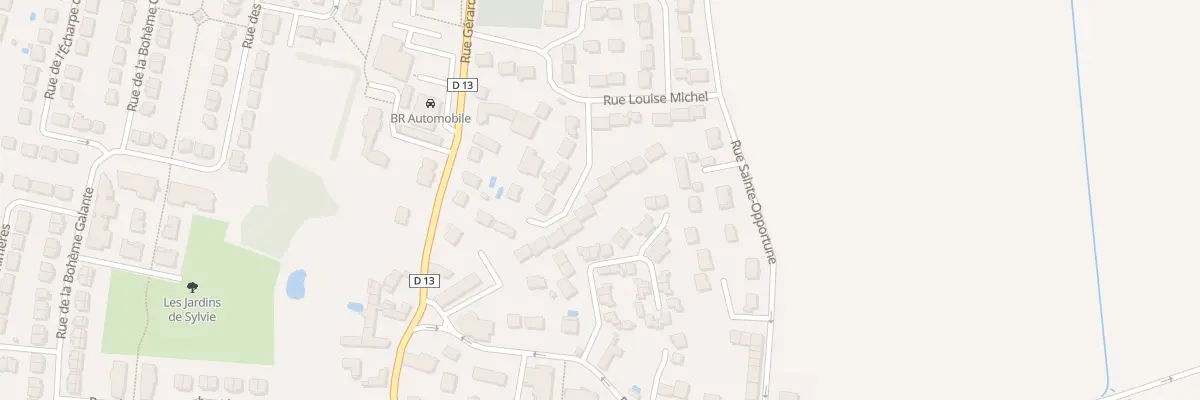 Plan du 7 Rue Georges Brassens à Othis