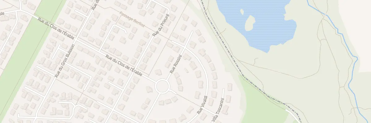 Plan du 20 Rue Vivaldi à Saint-Thibault-des-Vignes