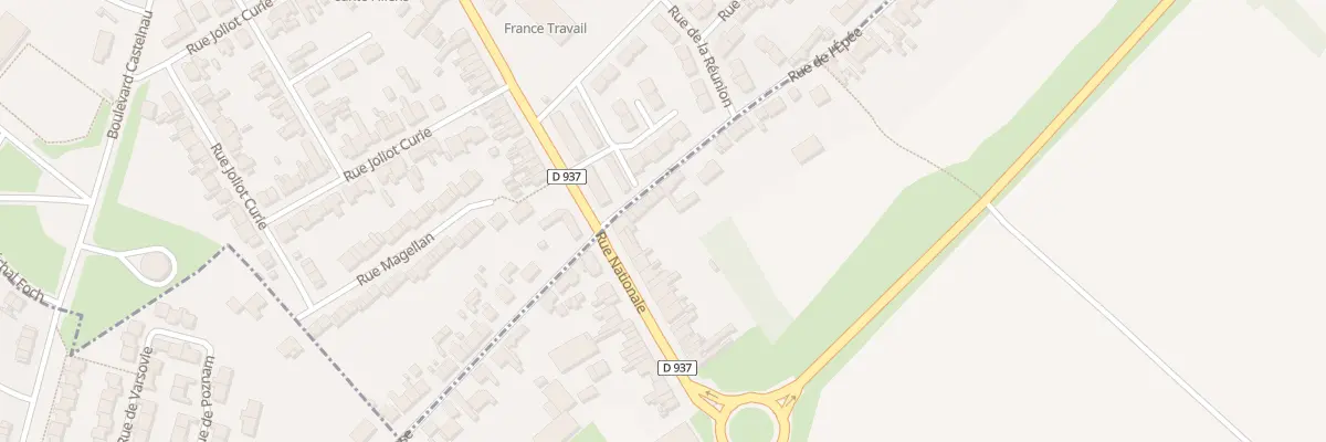 Plan du 8 Rue de l’Epée à Sains-en-Gohelle