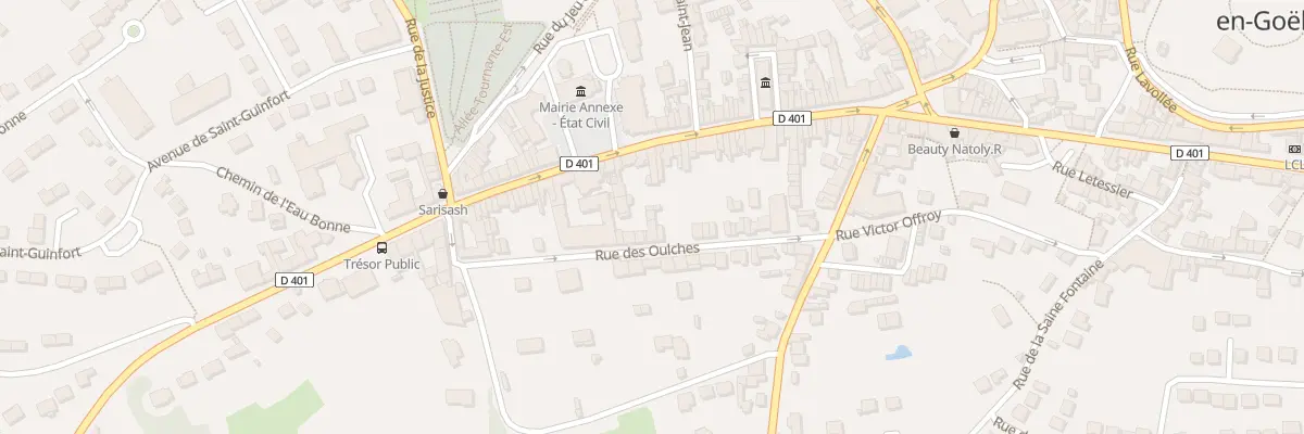 Plan du 14A Rue des Oulches à Dammartin-en-Goële