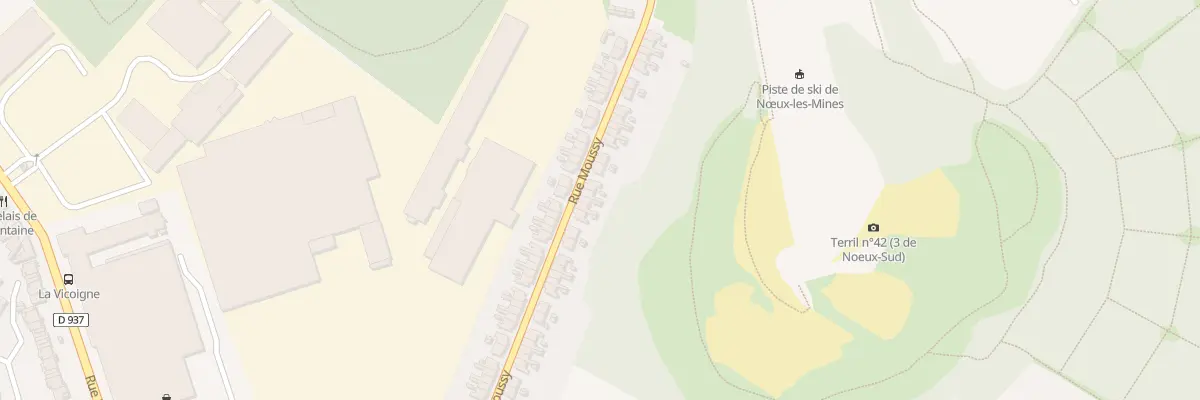 Plan du 116 Rue Moussy à Nœux-les-Mines
