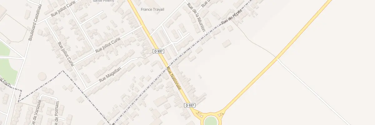 Plan du 10 Rue de l’Epée à Sains-en-Gohelle