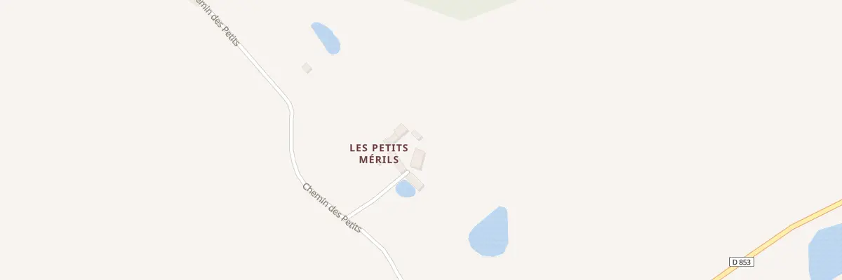 Plan du 5114 Les Petits Mérils à Pierrefitte-ès-Bois