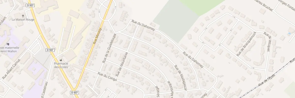 Plan du 91 Rue de Madagascar à Nœux-les-Mines