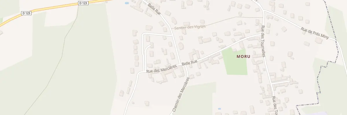 Plan du 200 Vc Belle Rue à Pontpoint