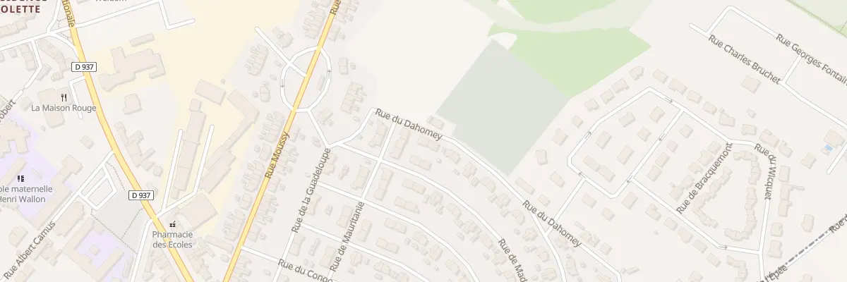 Plan du 39 Rue du Cameroun à Nœux-les-Mines