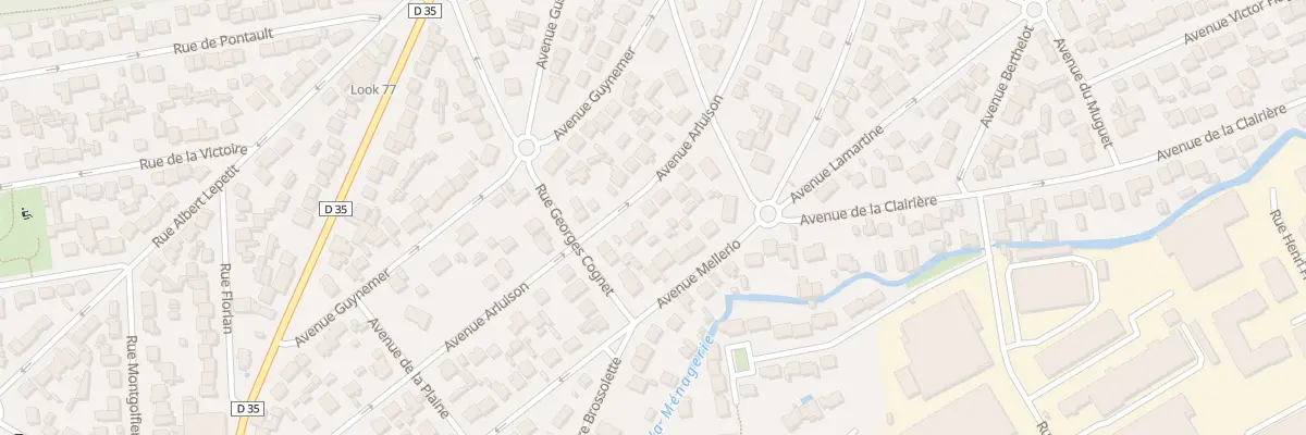 Plan du 44 Av Arluison à Ozoir-la-Ferrière
