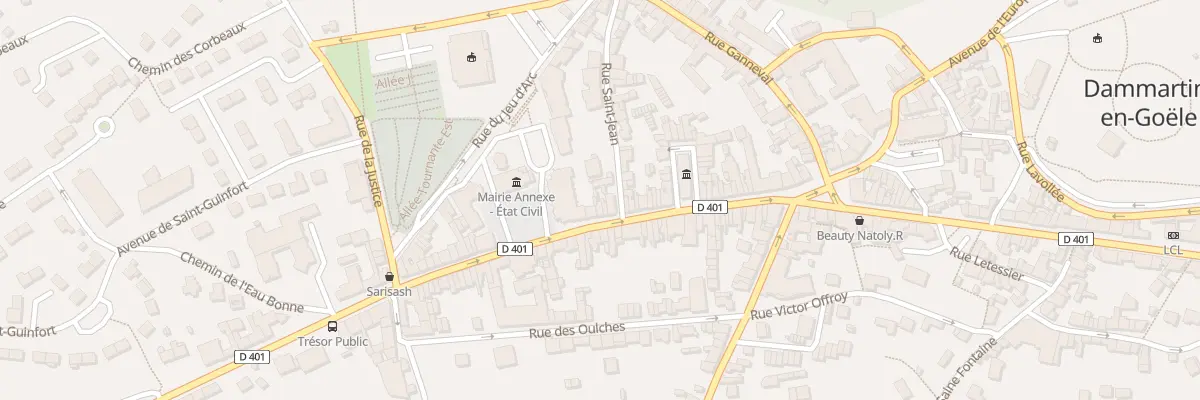 Plan du 57 Rue du Général de Gaulle à Dammartin-en-Goële