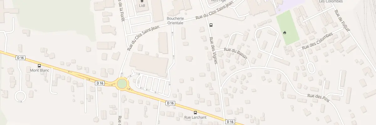Plan du 11T Rue des Vignes à Saint-Pierre-lès-Nemours