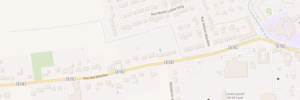 Plan du 640 Rue des Mioches à Lestrem