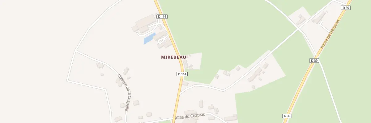 Plan du 9 Rte de Saint Angel à Verneix