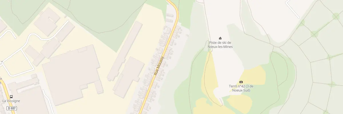 Plan du 126 Rue Moussy à Nœux-les-Mines