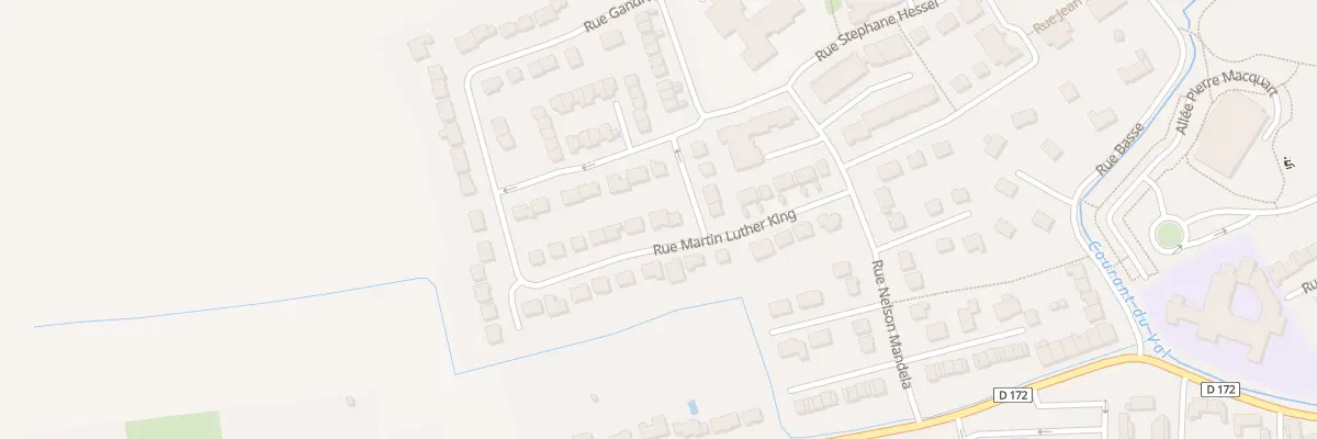 Plan du 124 Rue Martin Luther King à Lestrem