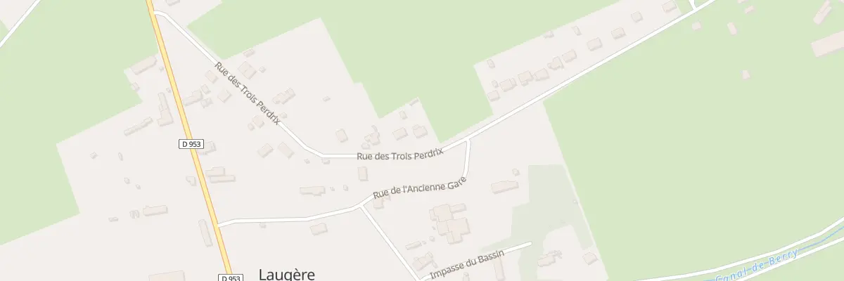 Plan du 350 Rue des Trois Perdrix à Charenton-du-Cher