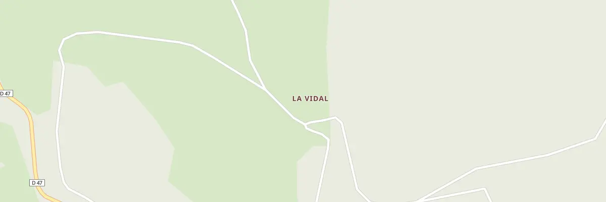 Plan du 5165 La Vidal à Trémouille