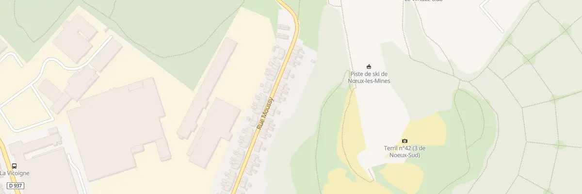 Plan du 128 Rue Moussy à Nœux-les-Mines