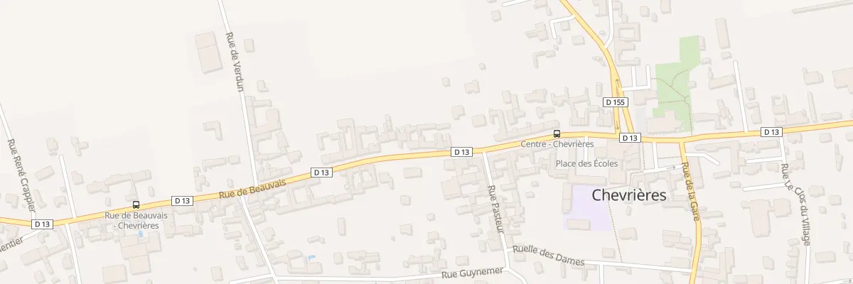 Plan du 250 Rue de Beauvais à Chevrières