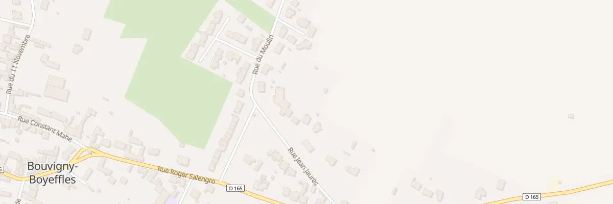 Plan du 12 Rue Jean Jaures à Bouvigny-Boyeffles