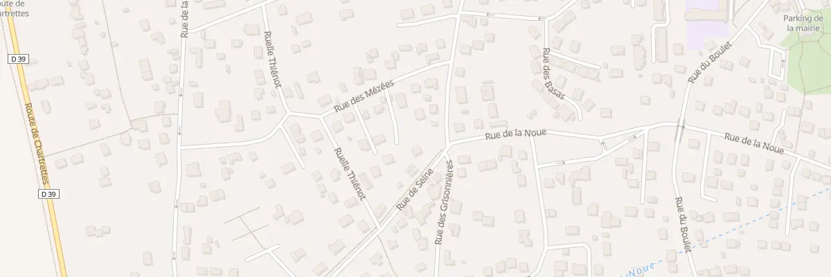 Plan du 507 Rue de Seine à Vaux-le-Pénil