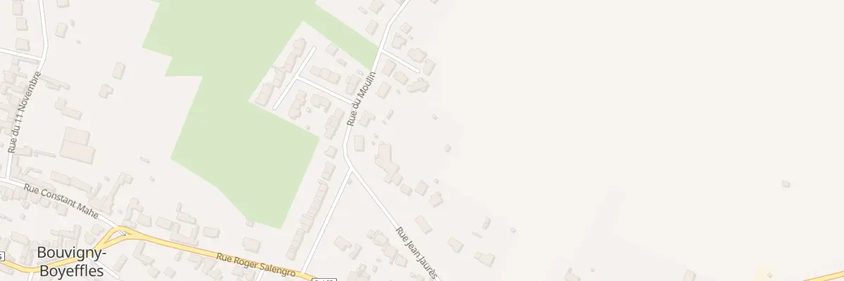 Plan du 14 Rue Jean Jaures à Bouvigny-Boyeffles