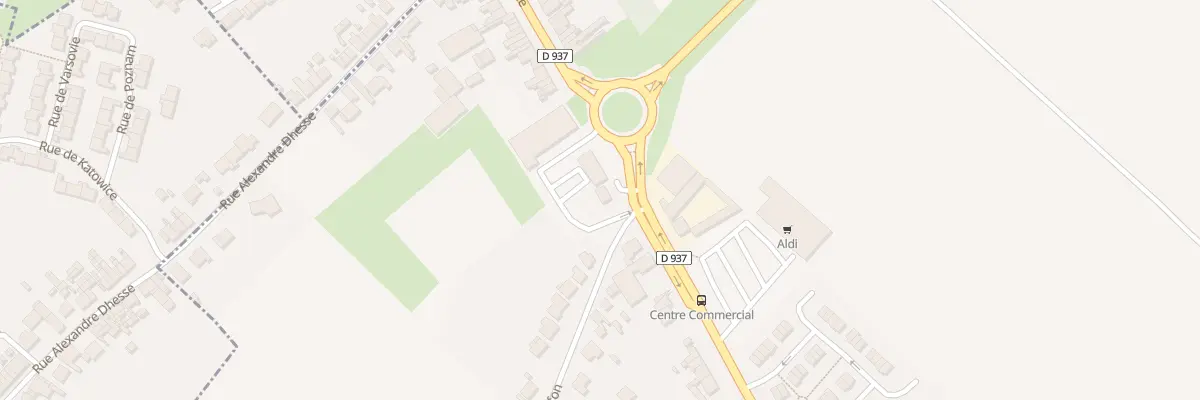 Plan du 38 Av François Mitterrand à Sains-en-Gohelle