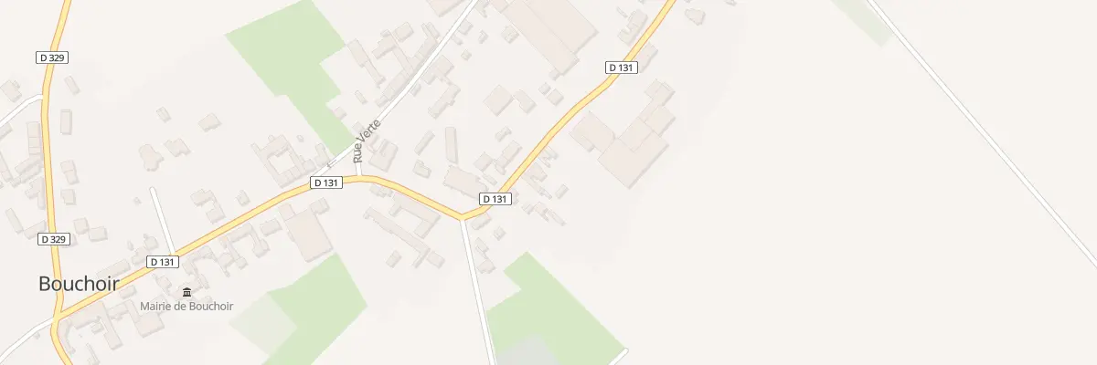 Plan du 16 Rue de l’Abbe Lavallard à Bouchoir