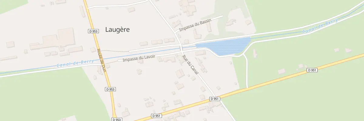 Plan du 142 Rue du Canal à Charenton-du-Cher