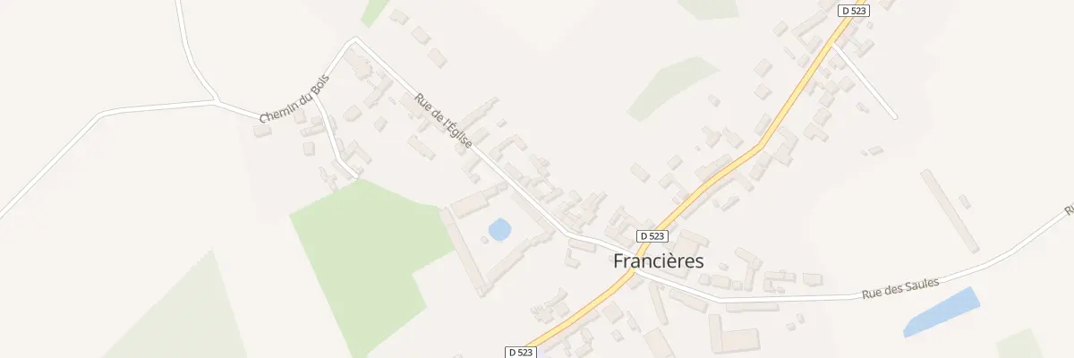 Plan du 13 Rue de l’Eglise à Francières