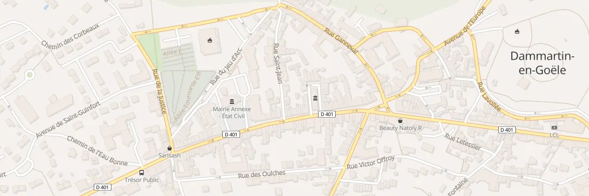 Plan du 69 Rue du Général de Gaulle à Dammartin-en-Goële