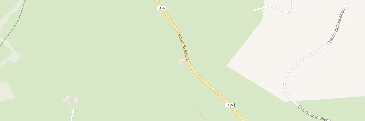 Plan du 5237 Le Pas à Broquiès