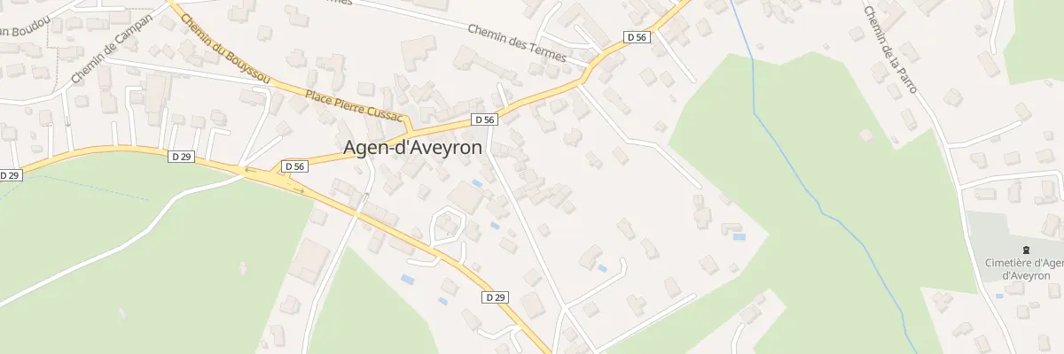 Plan du 5 Les Clauzades à Agen-d’Aveyron