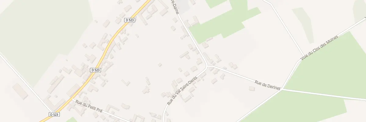 Plan du 9B Rue Notre Dame à Francières