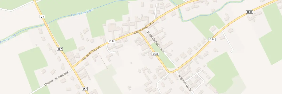 Plan du 8 Pl de Bellacourt à Rivière