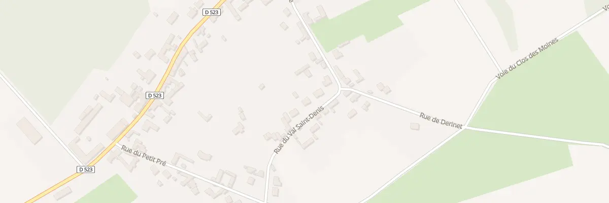 Plan du 3 Rue du Val St Denis à Francières