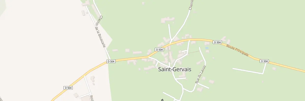 Plan du 5096 Saint Gervais à Saint-Symphorien-de-Thénières