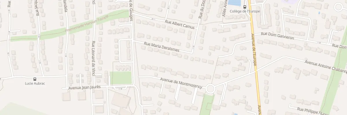 Plan du 19 Rue Maria Deraismes à Dammartin-en-Goële