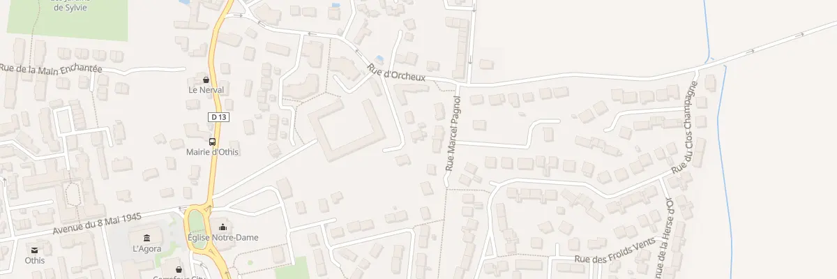 Plan du 5 Rue Leo Ferré à Othis