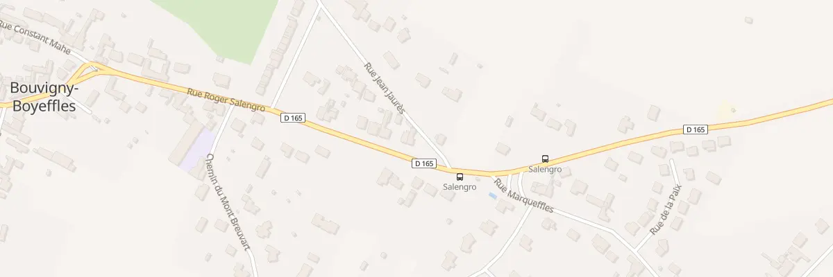Plan du 23 Rue Roger Salengro à Bouvigny-Boyeffles