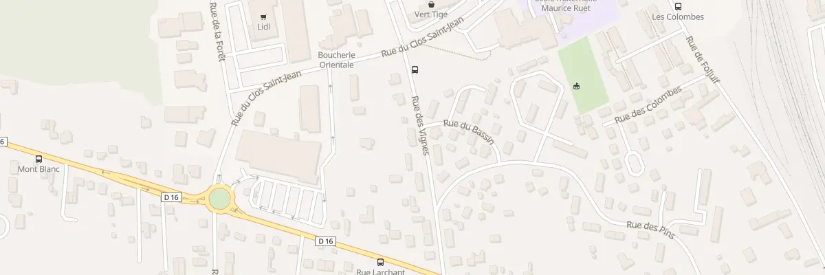 Plan du 9 Rue des Vignes à Saint-Pierre-lès-Nemours