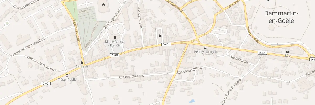 Plan du 82 Rue du Général de Gaulle à Dammartin-en-Goële