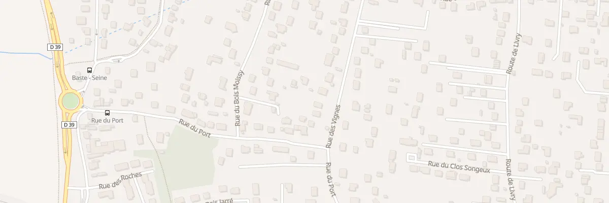 Plan du 198 Rue des Vignes à Vaux-le-Pénil
