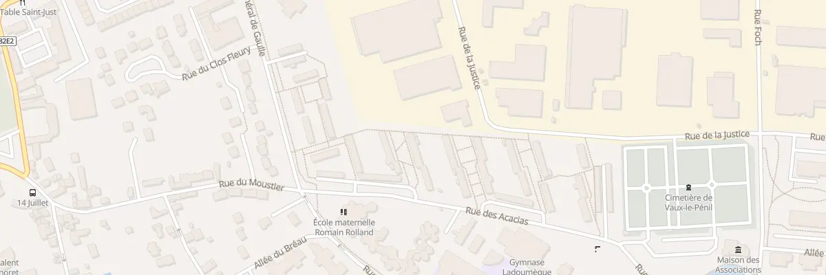 Plan du 18 Sq des Charmilles à Vaux-le-Pénil